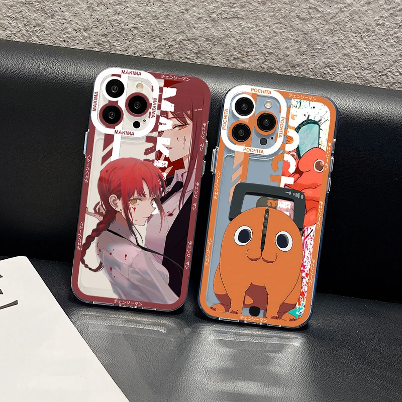 Chainsaw Man Anime Makima Phone Case For iPhone 11 12 13 14 Mini Pro Max XR X XS TPU Clear Case For 8 7 6 Plus SE 2020
Chainsaw Man Anime Makima Phone Case For iPhone 11 12 13 14 Mini Pro Max XR X XS TPU Clear Case For 8 7 6 Plus SE 2020