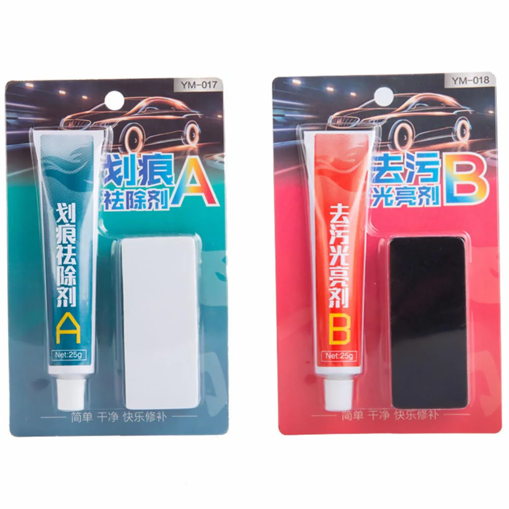 2 Sets/4pcs Simple Durable Body Compound Paste Car Repair Tool Paint Care Abrasive
2 Sets/4pcs Simple Durable Body Compound Paste Car Repair Tool Paint Care Abrasive