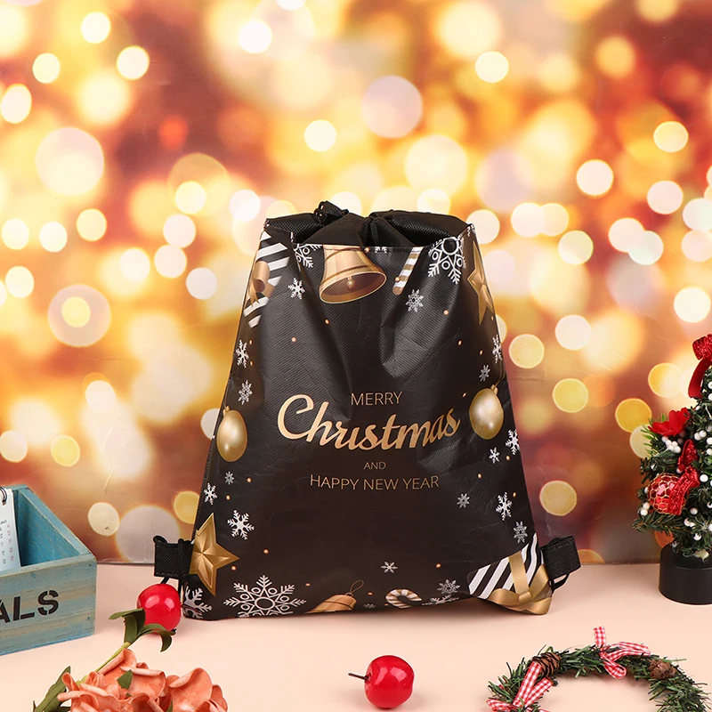 1Pc Creative Christmas Non-woven Fabrics Drawstring Backpack Promotion Shopping Gift Bag Party Decoration
1Pc Creative Christmas Non-woven Fabrics Drawstring Backpack Promotion Shopping Gift Bag Party Decoration