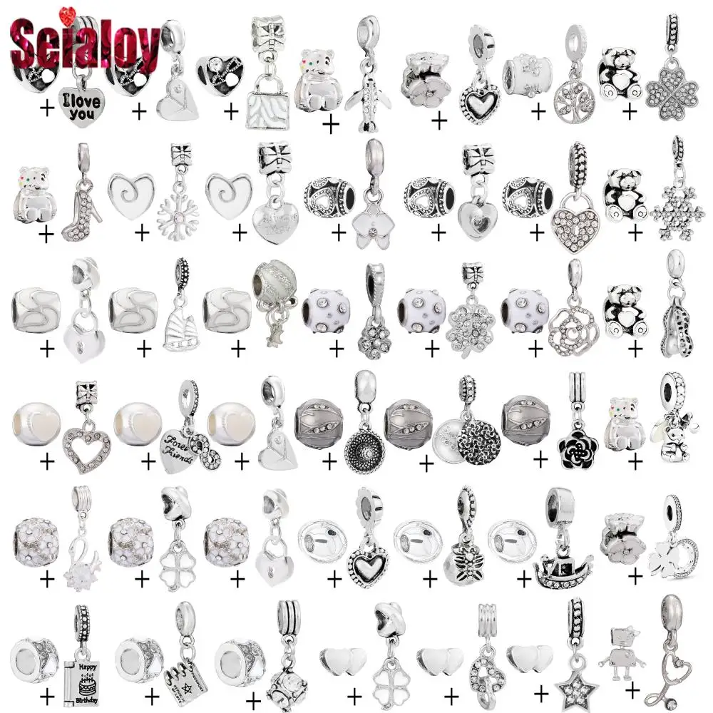 Seialoy 2pcs White Enamel Bear Beads & Heart Crystal Charm Tree Of Life Pendant Diy Bracelet Necklace Jewelry Accessories
Seialoy 2pcs White Enamel Bear Beads & Heart Crystal Charm Tree Of Life Pendant Diy Bracelet Necklace Jewelry Accessories
