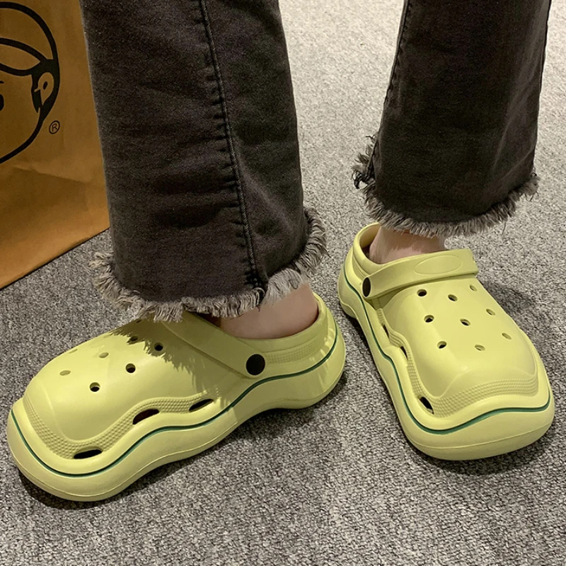 Women's Breathable Clogs Smmer Beach Shoes Fashion Non-slip Bathroom Slippers for Women Outdoor Casual EVA Platform Slides Shoes
Women's Breathable Clogs Smmer Beach Shoes Fashion Non-slip Bathroom Slippers for Women Outdoor Casual EVA Platform Slides Shoes