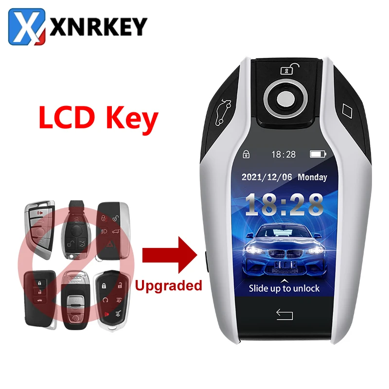 XNRKEY жк-ключ TK800 модифицированный универсальный бутик Smart Remote Car Key жк-экран для BMW