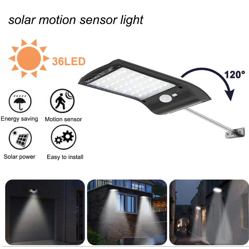 48 Leds Solar Power Outdoor Street Light PIR Motion Sensor Remote Control Three Modes Waterproof Lamp Lights for Wall Street
48 Leds Solar Power Outdoor Street Light PIR Motion Sensor Remote Control Three Modes Waterproof Lamp Lights for Wall Street