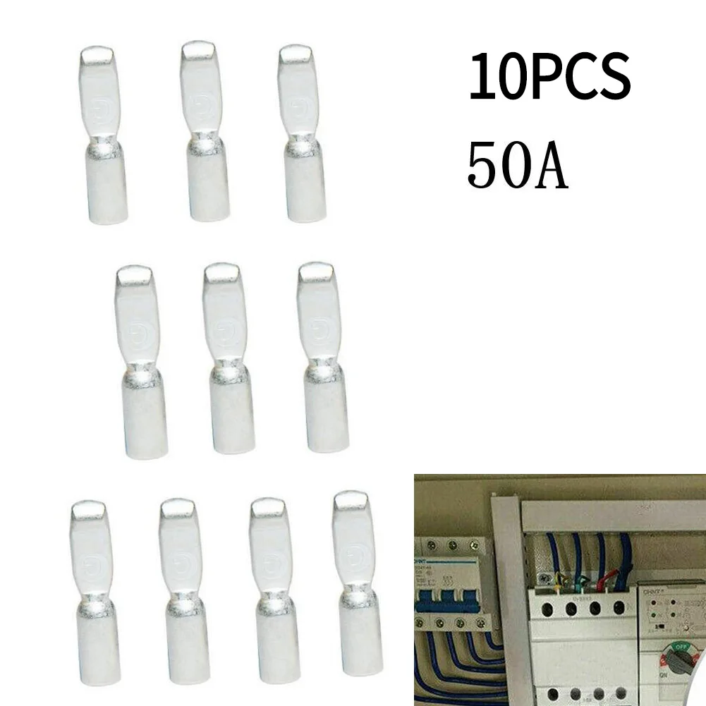 10PCS FOR Anderson Plug Contacts Pins Lugs Terminals For 50 Amp Connectors 12AWG Circular Power Aviation Socke
10PCS FOR Anderson Plug Contacts Pins Lugs Terminals For 50 Amp Connectors 12AWG Circular Power Aviation Socke