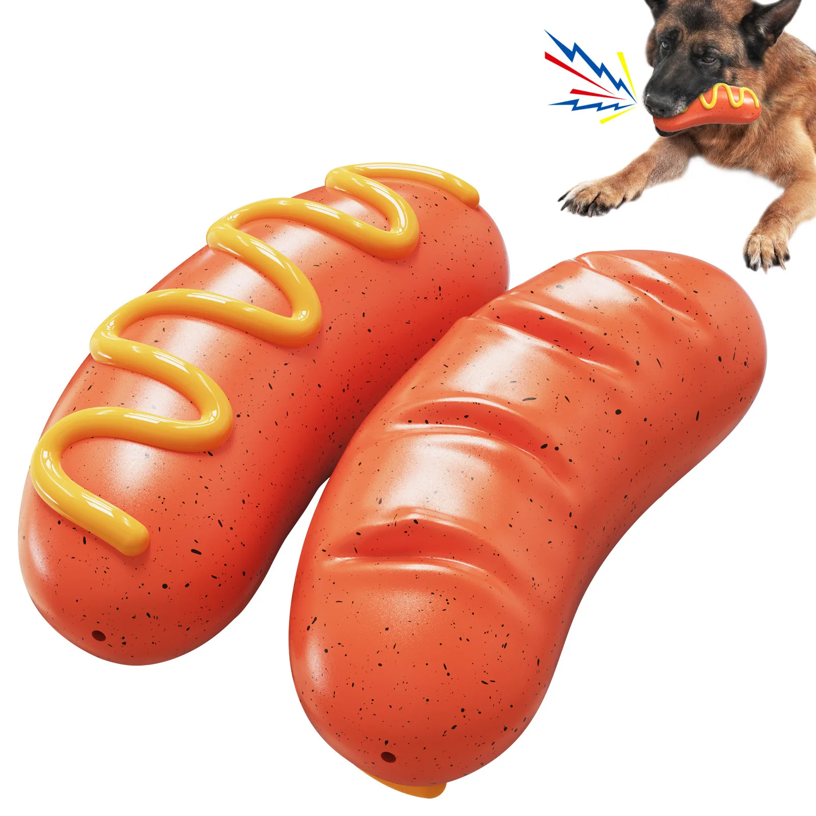 Hot Dog Toys Sausage Chew Toy for Small Medium Large Dogs Accessories Interactive Squeaker Clean Teeth Training Pet Supplies
Hot Dog Toys Sausage Chew Toy for Small Medium Large Dogs Accessories Interactive Squeaker Clean Teeth Training Pet Supplies