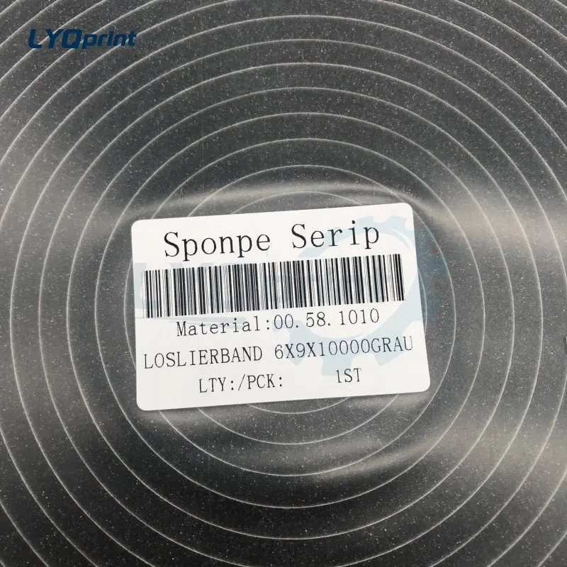 Best Quality Free Shipping 5 Pcs Printing Tessamol Strip 00.580.1010 For Printing Machine Consumable Sponge Strip For Heidelberg
Best Quality Free Shipping 5 Pcs Printing Tessamol Strip 00.580.1010 For Printing Machine Consumable Sponge Strip For Heidelberg