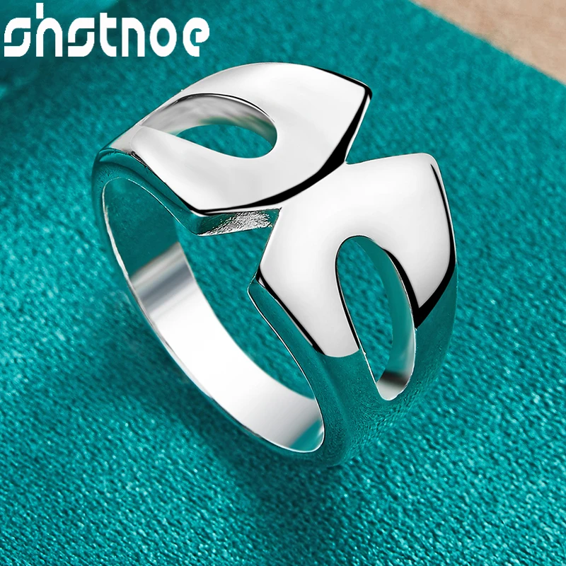 SHSTONE 925 Sterling Silver Women Mens Trendy Geometry Rings Fashion Party Engagement Wedding Birthday ring Pretty Charm Jewelry
SHSTONE 925 Sterling Silver Women Mens Trendy Geometry Rings Fashion Party Engagement Wedding Birthday ring Pretty Charm Jewelry