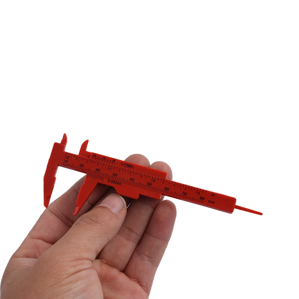 Tools Calipers 0-80mm Plastic Sliding Vernier Caliper Gauge Measure Tool Double Scale Ruler Woodworking Tools
Tools Calipers 0-80mm Plastic Sliding Vernier Caliper Gauge Measure Tool Double Scale Ruler Woodworking Tools