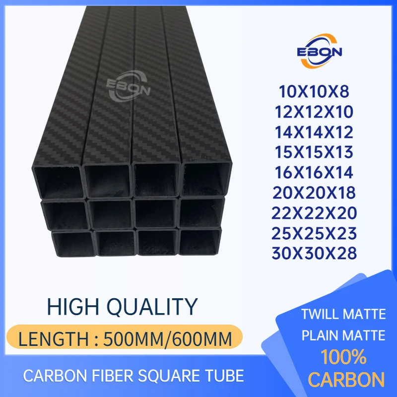 EBON Труба из углеродного волокна 500/600 мм
EBON Труба из углеродного волокна 500/600 мм