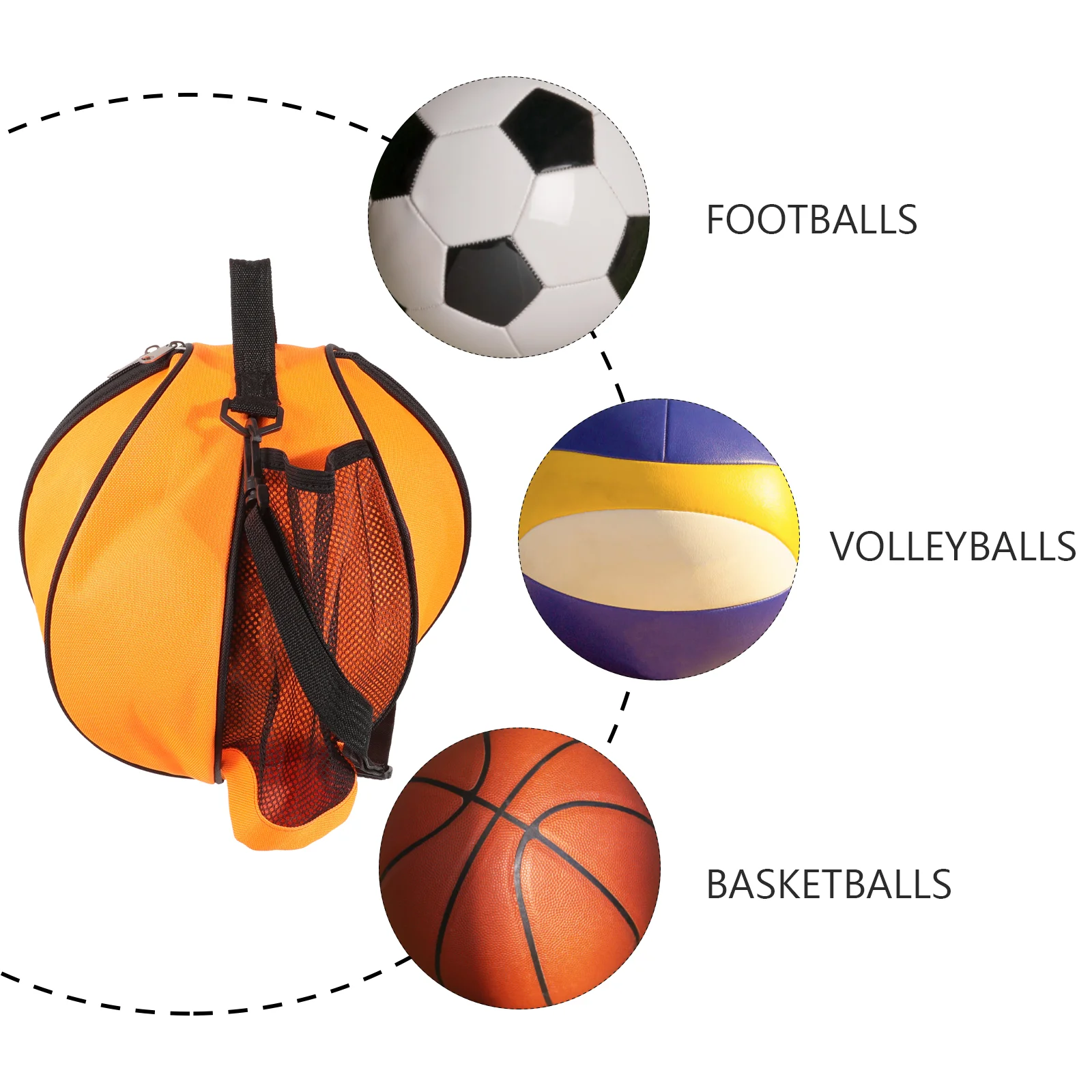 Shoulder Basketball Bag Volleyball Storage Pouch Portable Balls Gym Backpack Fashion Oxford Cloth Football Man Sports Rucksack
Shoulder Basketball Bag Volleyball Storage Pouch Portable Balls Gym Backpack Fashion Oxford Cloth Football Man Sports Rucksack