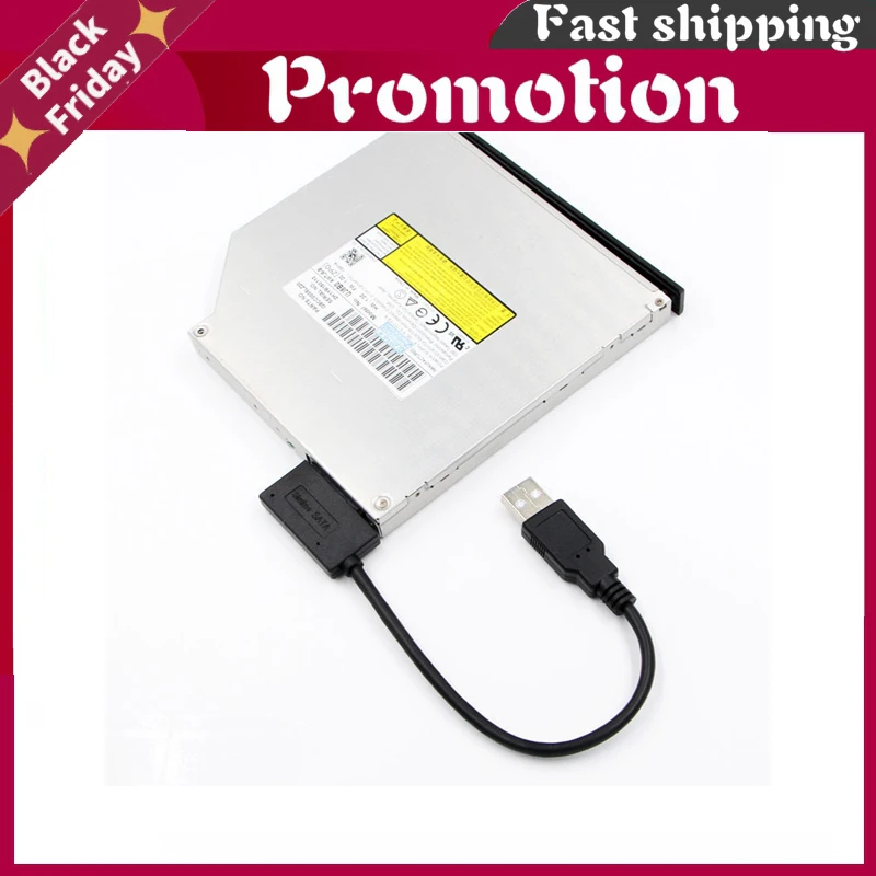 Адаптер Slimline Sata 13 Pin, 35 см, USB-адаптер для ПК 6P + 7P, CD, DVD, Rom, SATA на USB 2,0, кабель преобразователя привода для ПК, ноутбука
Адаптер Slimline Sata 13 Pin, 35 см, USB-адаптер для ПК 6P + 7P, CD, DVD, Rom, SATA на USB 2,0, кабель преобразователя привода для ПК, ноутбука