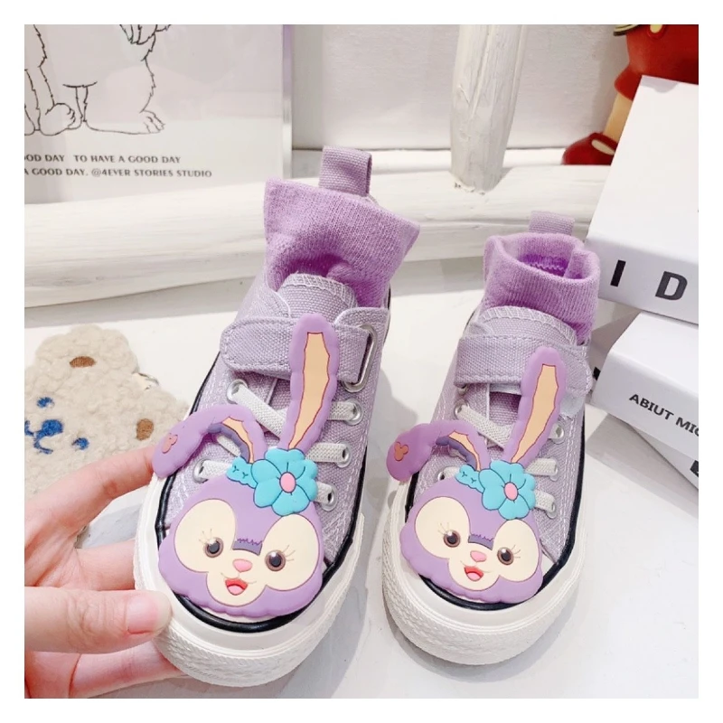 Детские парусиновые туфли Sanrio, дышащая обувь для девочек, с рисунком кролика, фиолетовый цвет, весна-лето
Детские парусиновые туфли Sanrio, дышащая обувь для девочек, с рисунком кролика, фиолетовый цвет, весна-лето