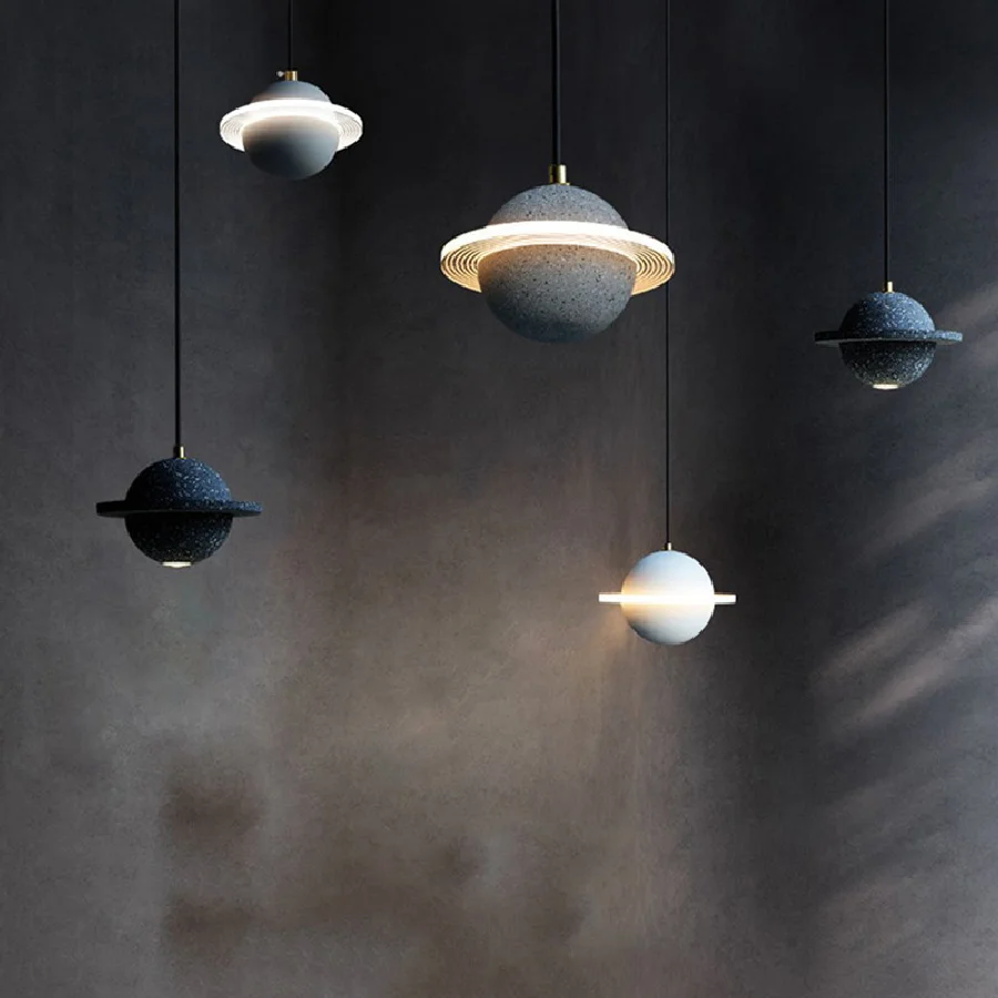 Nordic Planet Small Chandelier Post-Modern Creative Personality Restaurant Bar Resin Chandelier Bedroom Bedside Lamp Wholesale
Nordic Planet Small Chandelier Post-Modern Creative Personality Restaurant Bar Resin Chandelier Bedroom Bedside Lamp Wholesale