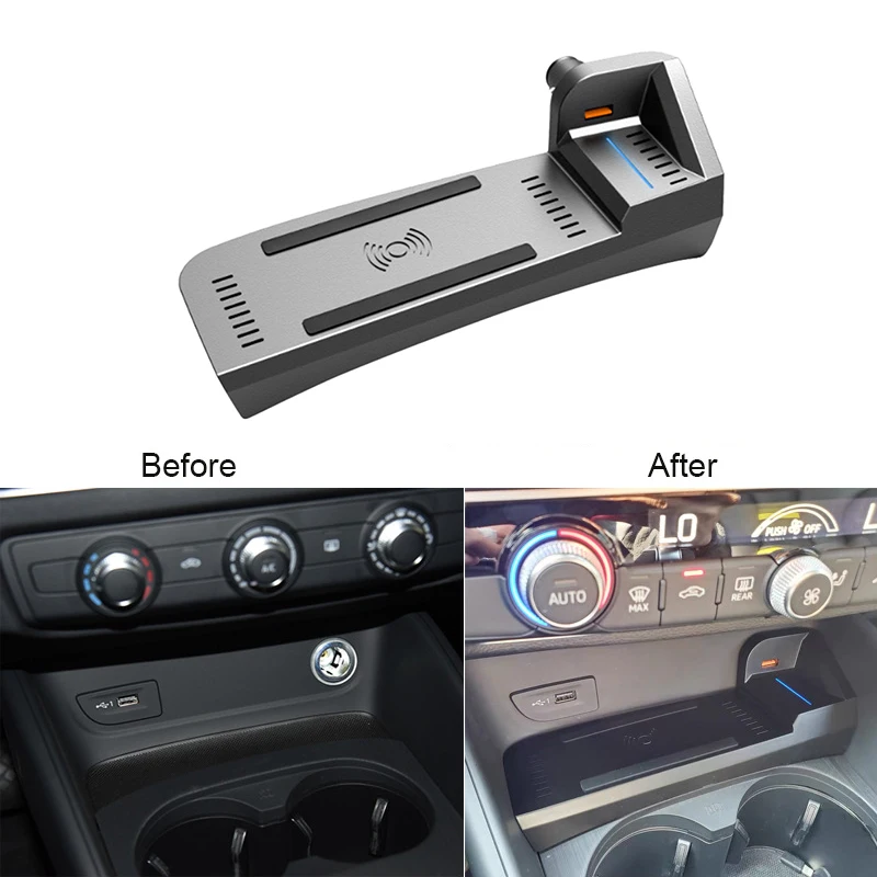 Car Fast 15W Qi Wireless Charger Phone Panel For- A3 2014 2015 2016-2020 USB Wireless Charging Pad Holder
Car Fast 15W Qi Wireless Charger Phone Panel For- A3 2014 2015 2016-2020 USB Wireless Charging Pad Holder