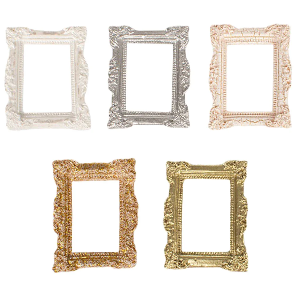 5pcs Photo Frame House Painting Resin Miniature Kit Light Picture Framesss for Kid Photo House House
5pcs Photo Frame House Painting Resin Miniature Kit Light Picture Framesss for Kid Photo House House