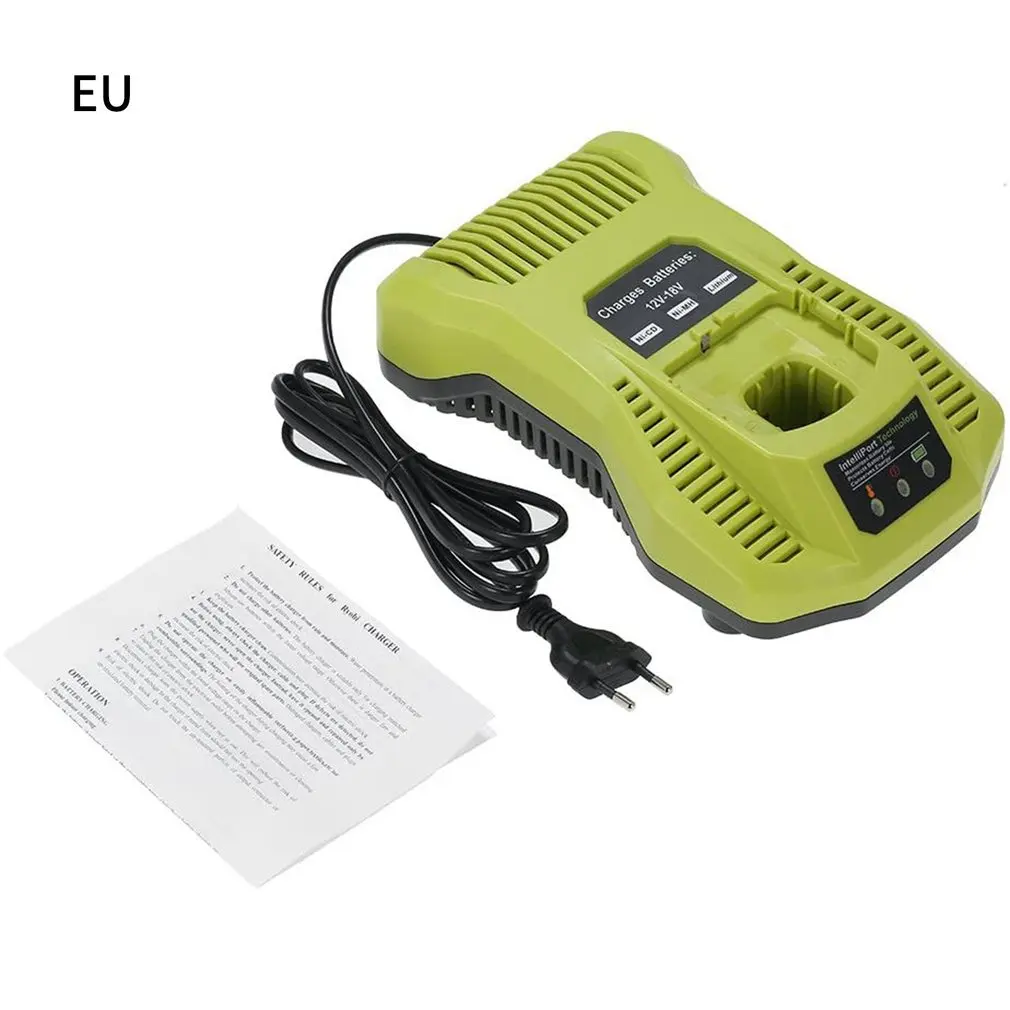 For Ryobi Replace P117/107/108/103 12v 18v Lithium Battery Nickel Battery Fast Charging Battery Charger 
For Ryobi Replace P117/107/108/103 12v 18v Lithium Battery Nickel Battery Fast Charging Battery Charger