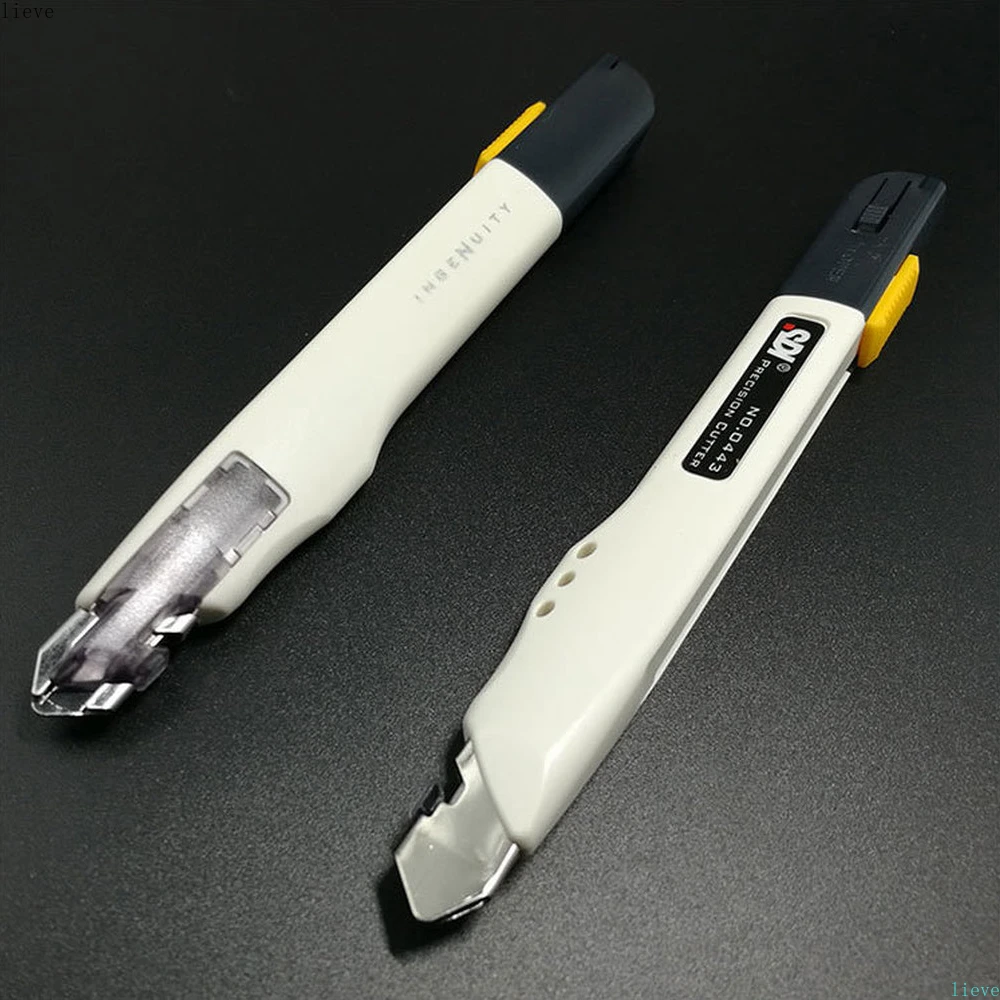 2022 New Cutting Work Supplies Anti-Shake Clamping 30° Sharp Corner Small Utility Knife For Office & School Supplies Art Tool
2022 New Cutting Work Supplies Anti-Shake Clamping 30° Sharp Corner Small Utility Knife For Office & School Supplies Art Tool
