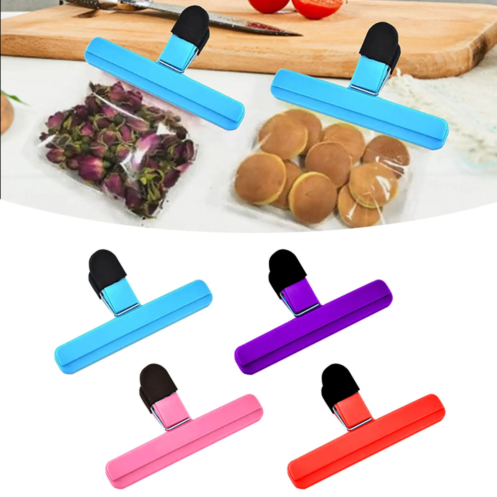 1pc Sealing Clip Large Size Plastic Sealing Clip Fresh Keeping Snack Food Mouth Tea Sealing Simple Sealing Clip Large Chip Bag
1pc Sealing Clip Large Size Plastic Sealing Clip Fresh Keeping Snack Food Mouth Tea Sealing Simple Sealing Clip Large Chip Bag