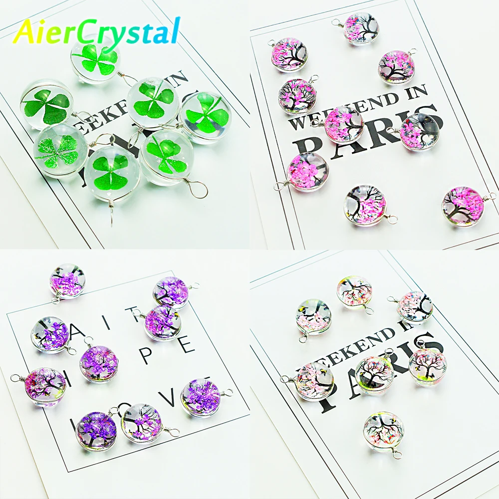 High-end Natural Crystal Necklace Colorful Dry Flower Tree Homemade Diy Ear Pendant Crystal Accessories Women's Jewelry Pendant
High-end Natural Crystal Necklace Colorful Dry Flower Tree Homemade Diy Ear Pendant Crystal Accessories Women's Jewelry Pendant