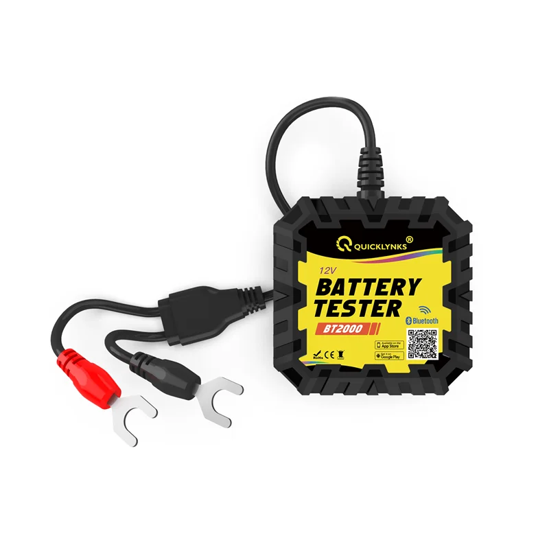 QUICKLYNKS BT2000 Bluetooth 12 В тест аккумулятора монитор тест запуска и зарядки аккумулятора 100-2000 CCA тест для Android IOS PK BM6 BM2
QUICKLYNKS BT2000 Bluetooth 12 В тест аккумулятора монитор тест запуска и зарядки аккумулятора 100-2000 CCA тест для Android IOS PK BM6 BM2