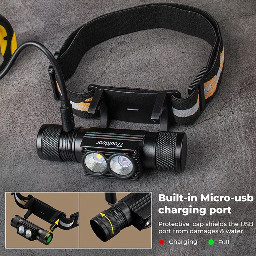 D25LR LED 90 Head Flashlight High CRI Rechargeable Headlamp Powerful Lightweight with Bright White Light 660nm Deep Red Torch
D25LR LED 90 Head Flashlight High CRI Rechargeable Headlamp Powerful Lightweight with Bright White Light 660nm Deep Red Torch