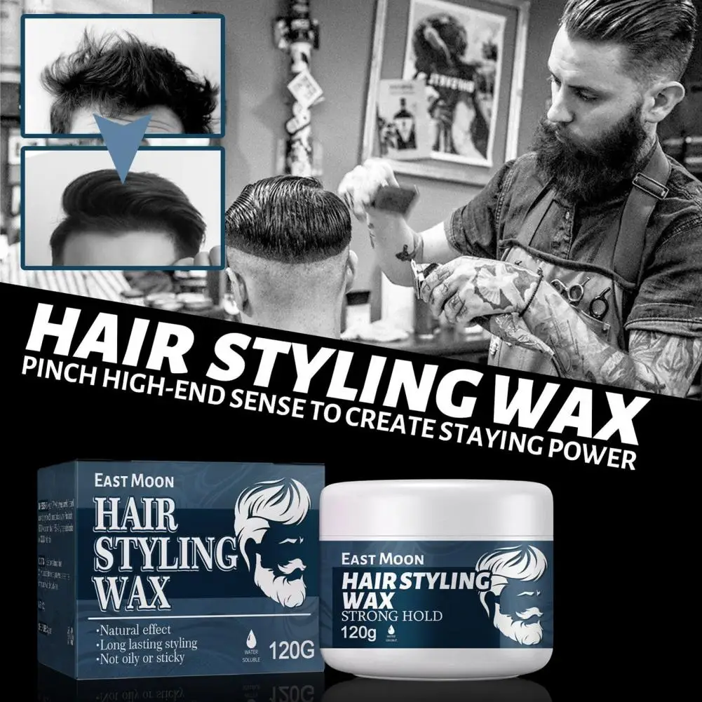120g Hair Styling Wax Water Soluble Residue-Free Natural Strong Hold Hair Gel Wax for Home Use
120g Hair Styling Wax Water Soluble Residue-Free Natural Strong Hold Hair Gel Wax for Home Use