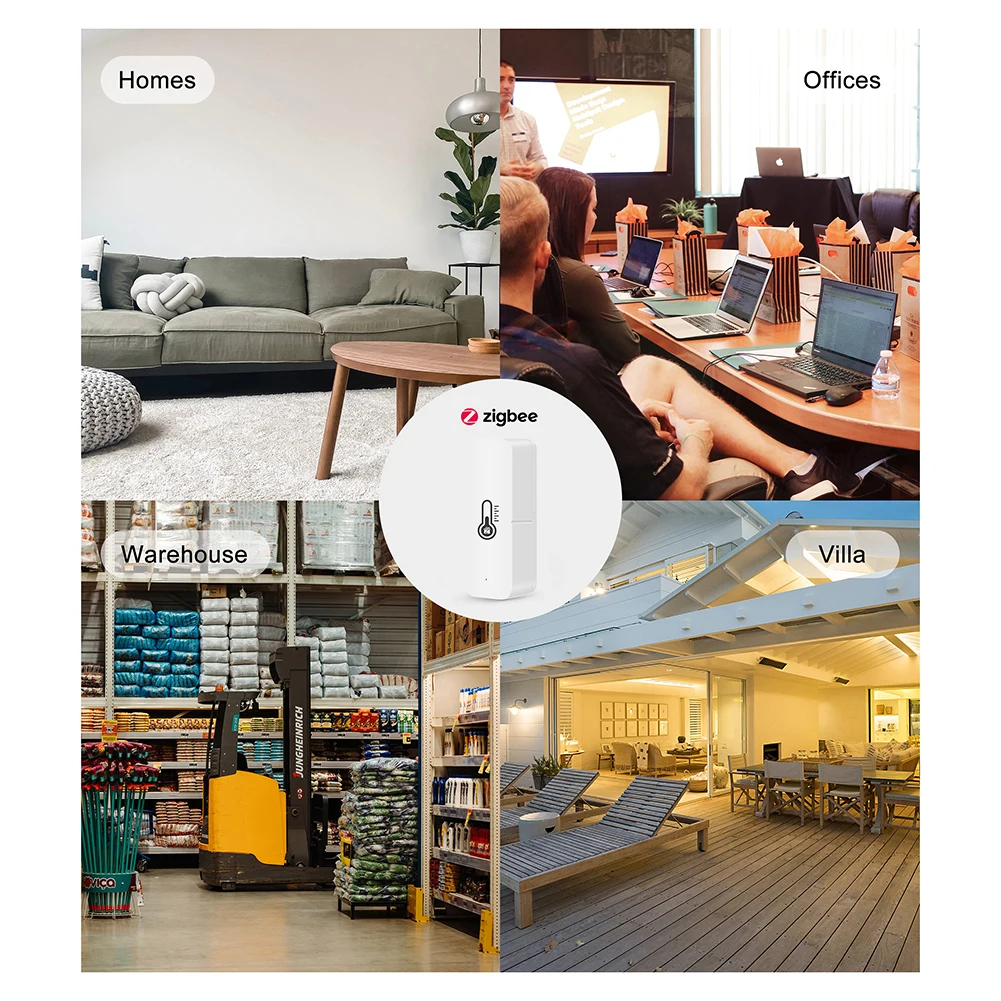 Smart Temperature Sensor Controller Monitoring WiFi APP Remote Monitor Electronic Wireless Intelligent for Alexa Google Home
Smart Temperature Sensor Controller Monitoring WiFi APP Remote Monitor Electronic Wireless Intelligent for Alexa Google Home