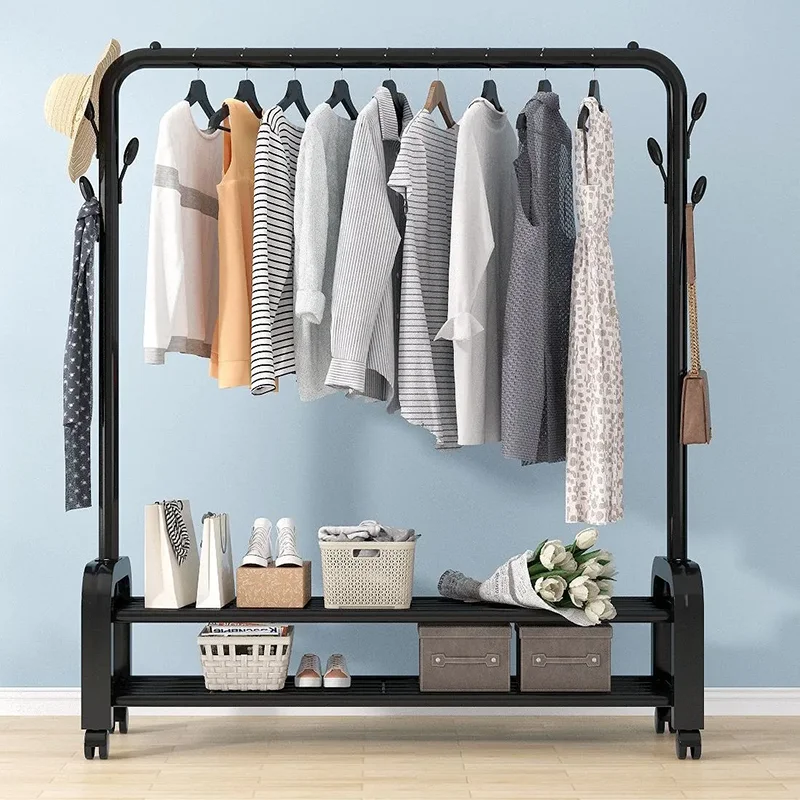 Clothes Hanger Racks Adjustable Household Coat Racks Double Rod Clothes Racks Drying Rack Space-saving Clothing Organizer Shelf
Clothes Hanger Racks Adjustable Household Coat Racks Double Rod Clothes Racks Drying Rack Space-saving Clothing Organizer Shelf