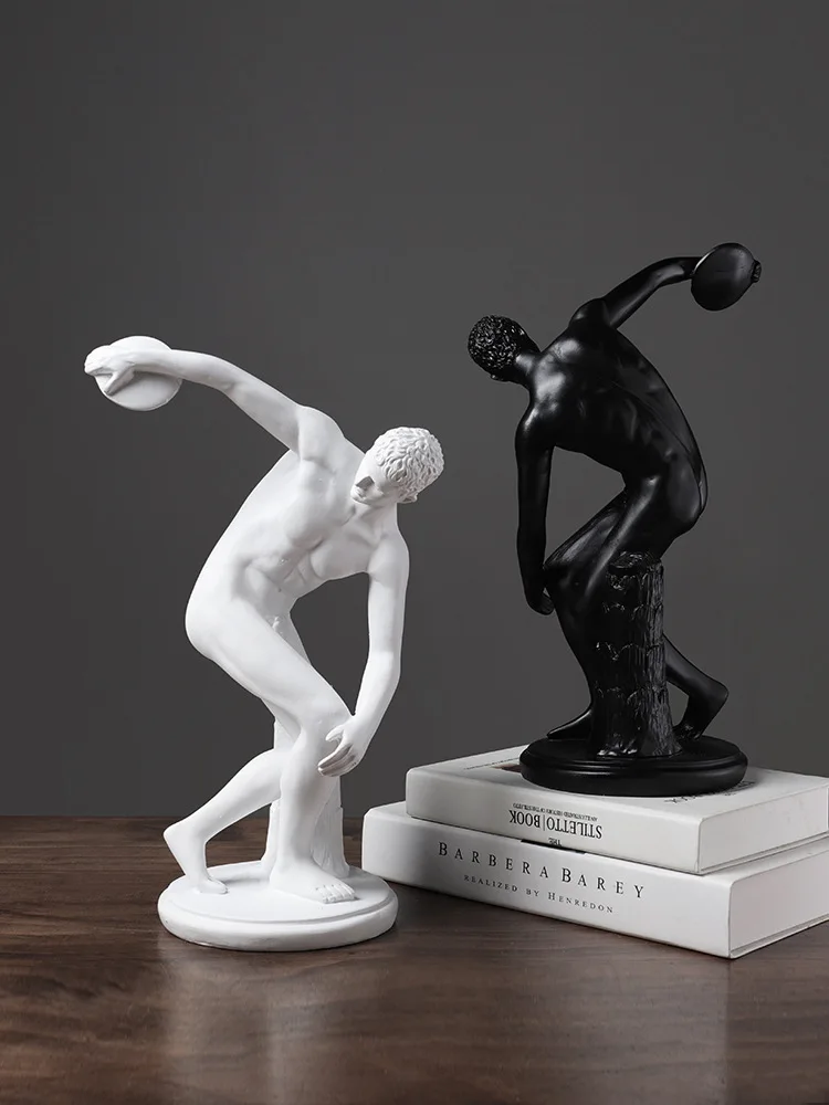Декоративная скульптура JIEME Discus Thrower, мягкие украшения для американского кабинета и офиса, фигурки спортсменов, украшение для дома
Декоративная скульптура JIEME Discus Thrower, мягкие украшения для американского кабинета и офиса, фигурки спортсменов, украшение для дома
