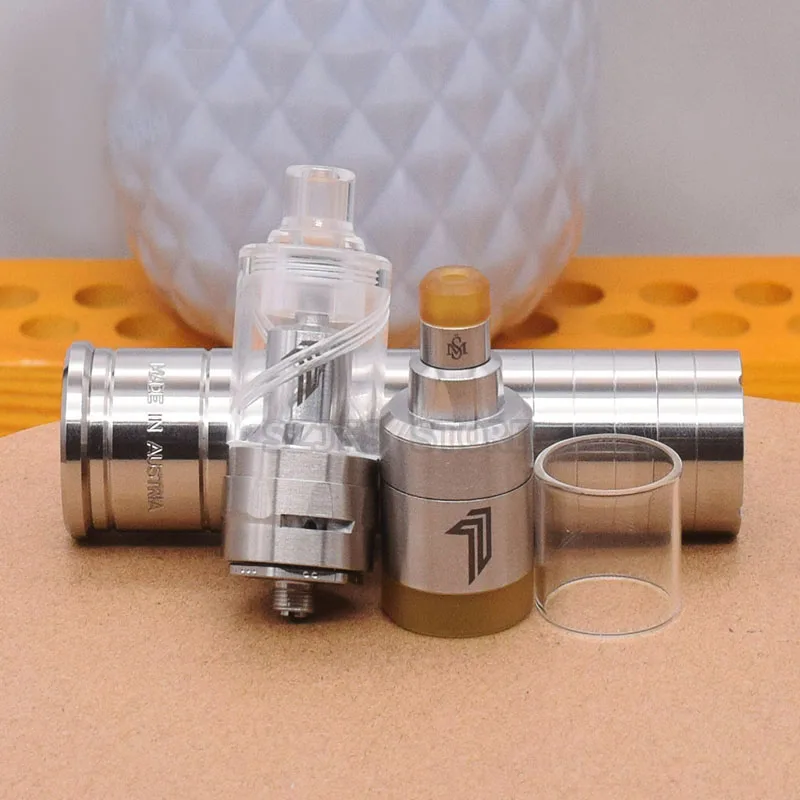 Kayfun Prime NITE DLC 22mm RTA Replaceable Tank Single coil Easy to build Airflow control Top filling system PEEK insulators
Kayfun Prime NITE DLC 22mm RTA Replaceable Tank Single coil Easy to build Airflow control Top filling system PEEK insulators