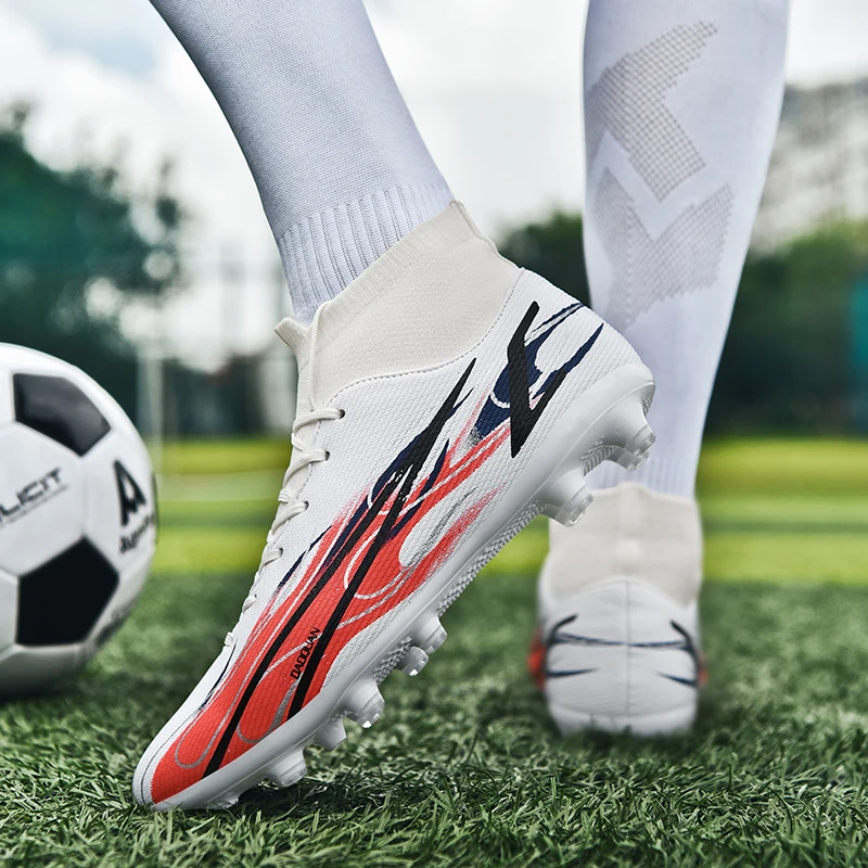 Futsal Soccer Shoes Quality Football Boots Ourdoor Cleats Wholesale Football Training Sneakers TFAG Unisex New Chuteiras Men
Futsal Soccer Shoes Quality Football Boots Ourdoor Cleats Wholesale Football Training Sneakers TFAG Unisex New Chuteiras Men