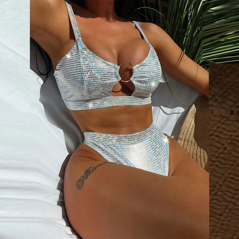 Женский комплект бикини с низким воротником и вырезами, модный ярсветильник легкий купальник с высокой талией и открытой спиной, новинка, л...
Женский комплект бикини с низким воротником и вырезами, модный ярсветильник легкий купальник с высокой талией и открытой спиной, новинка, л...