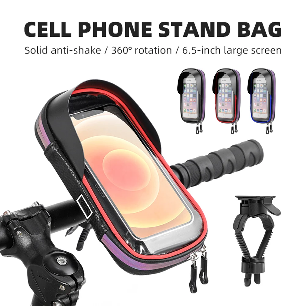 Waterproof Bicycle Phone Mount Bag Case Bike Motorcycle Handlebar Phone Holder Stand for 4.5-6.4 Inch Mobile Cell Phones Bags
Waterproof Bicycle Phone Mount Bag Case Bike Motorcycle Handlebar Phone Holder Stand for 4.5-6.4 Inch Mobile Cell Phones Bags