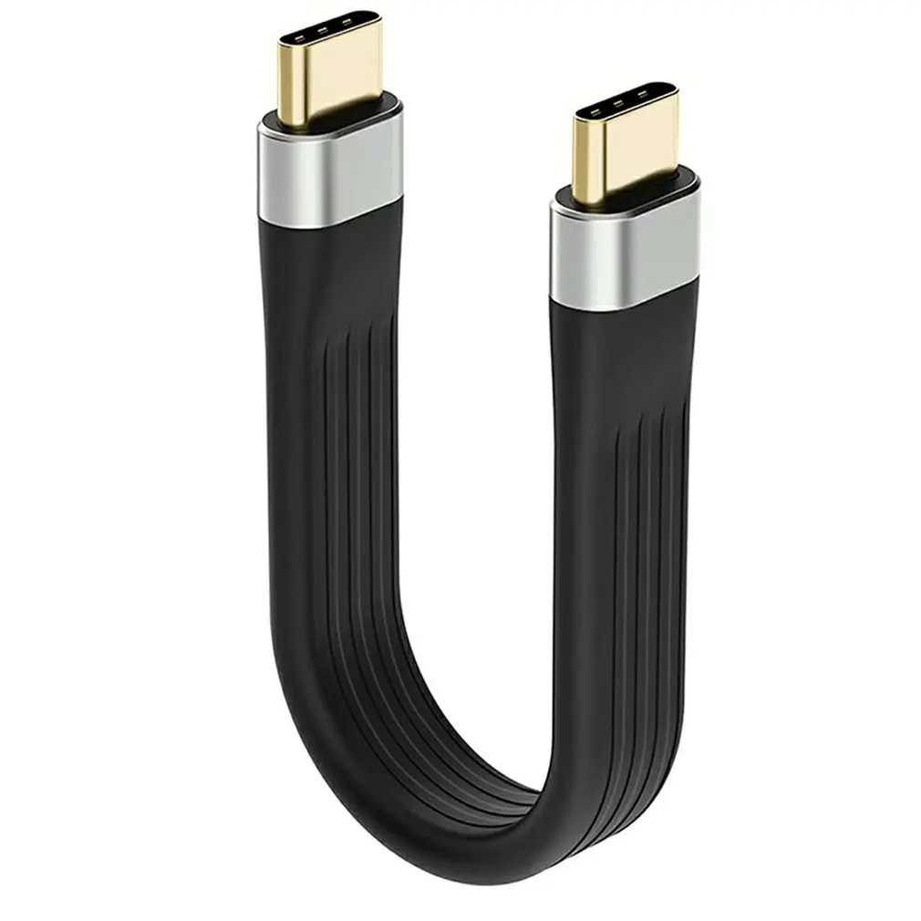 4K USB-C 3.1 Gen 2 Cable 10G Chip Short Type C Video Sync Charger Cable PD 60W 4K Video High-speed Data Transmission
4K USB-C 3.1 Gen 2 Cable 10G Chip Short Type C Video Sync Charger Cable PD 60W 4K Video High-speed Data Transmission