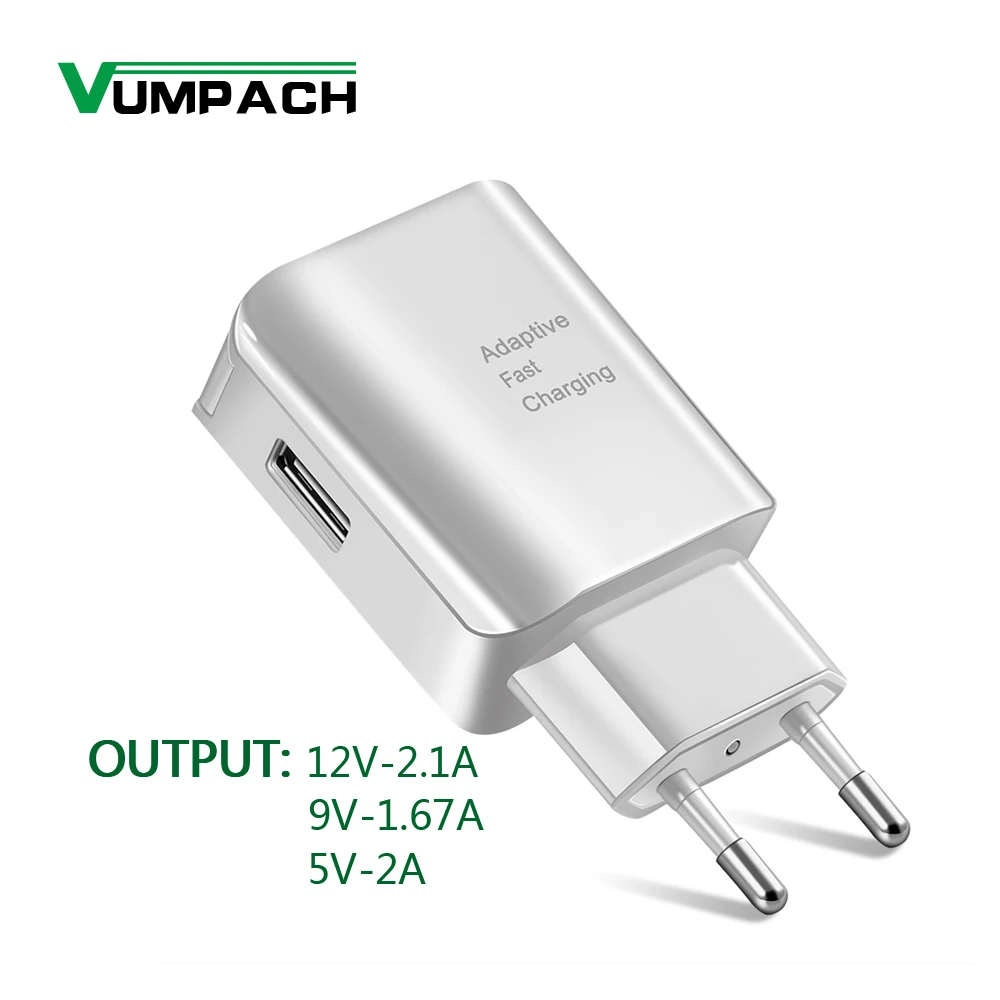 

Vumpach 15w Charger Fast Charging US EU Adapter For Samsung Galaxy S8 S9 S10 Plus S10e A50 A30 70 A7 J6 A8 2018 Note 8 9 M30 M20