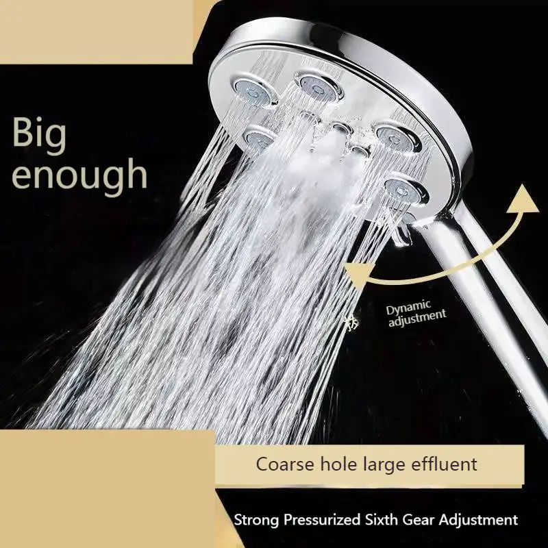 6 Modes Water Saving Shower Head Adjustable High Pressure Shower Water Massage Shower Head For Bathroom
6 Modes Water Saving Shower Head Adjustable High Pressure Shower Water Massage Shower Head For Bathroom