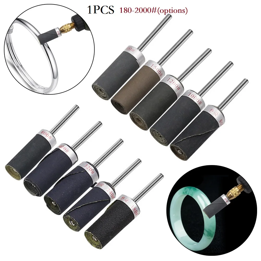 1PCS Sandpaper Stick Grinding Head P180-P2000 Grinding Tools Polishing Tools For Mirror Polishing Metal Wood Jwellery Jade Agate
1PCS Sandpaper Stick Grinding Head P180-P2000 Grinding Tools Polishing Tools For Mirror Polishing Metal Wood Jwellery Jade Agate