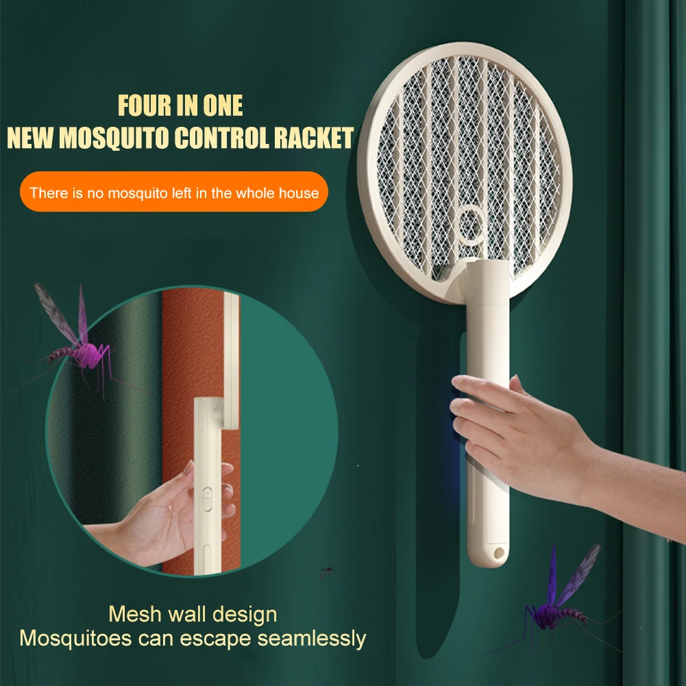 3000V Folding Electric Mosquito USB Rechargeable Summer Mosquito Swatter Kill Fly Bug Zapper Killer Trap Killer Lamp
3000V Folding Electric Mosquito USB Rechargeable Summer Mosquito Swatter Kill Fly Bug Zapper Killer Trap Killer Lamp