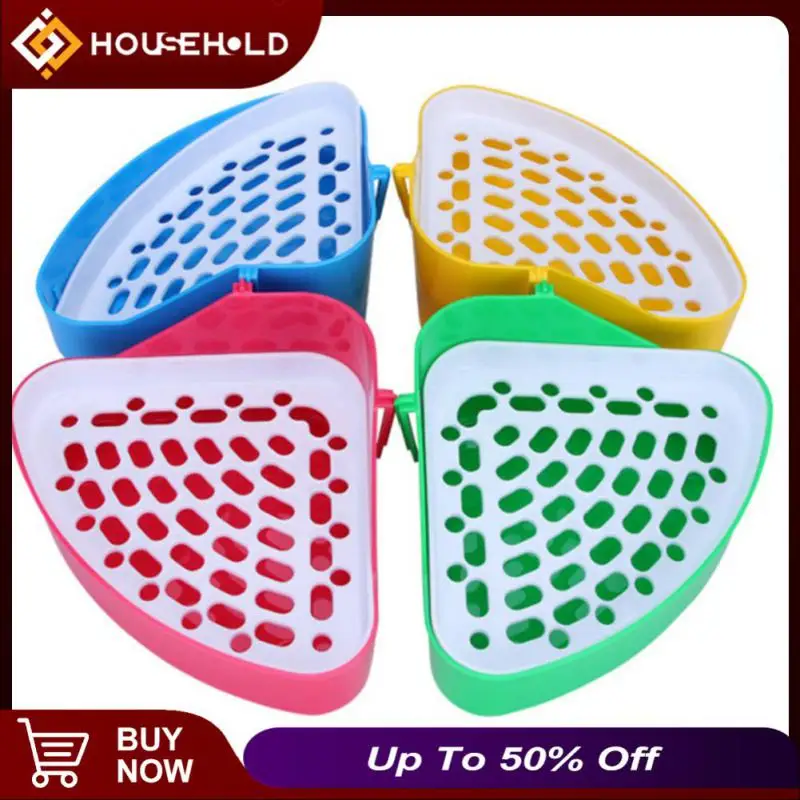 Splash Prevention Cat Litter Tray For Rabbits Mountable Bed Pan Triangle Pet Toilet Pallet Supplies Portable Pet Trainer
Splash Prevention Cat Litter Tray For Rabbits Mountable Bed Pan Triangle Pet Toilet Pallet Supplies Portable Pet Trainer