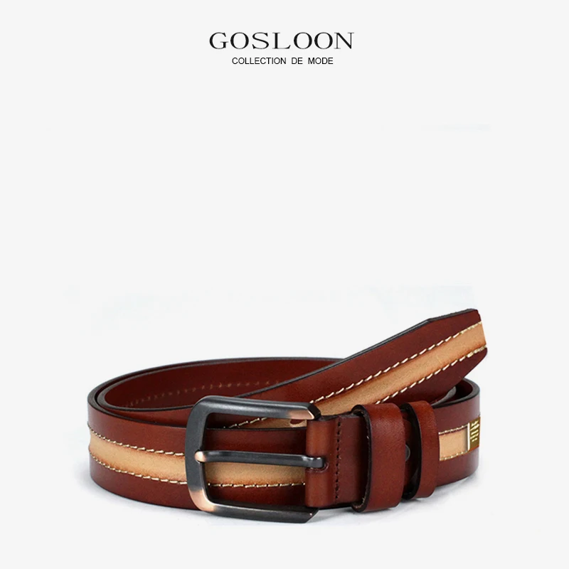 GOSLOON-Men Belt Business Dress Belts for Men Genuine Leather Belt Reversible Buckle Brown and Black Fashion Work 5 years warran
GOSLOON-Men Belt Business Dress Belts for Men Genuine Leather Belt Reversible Buckle Brown and Black Fashion Work 5 years warran