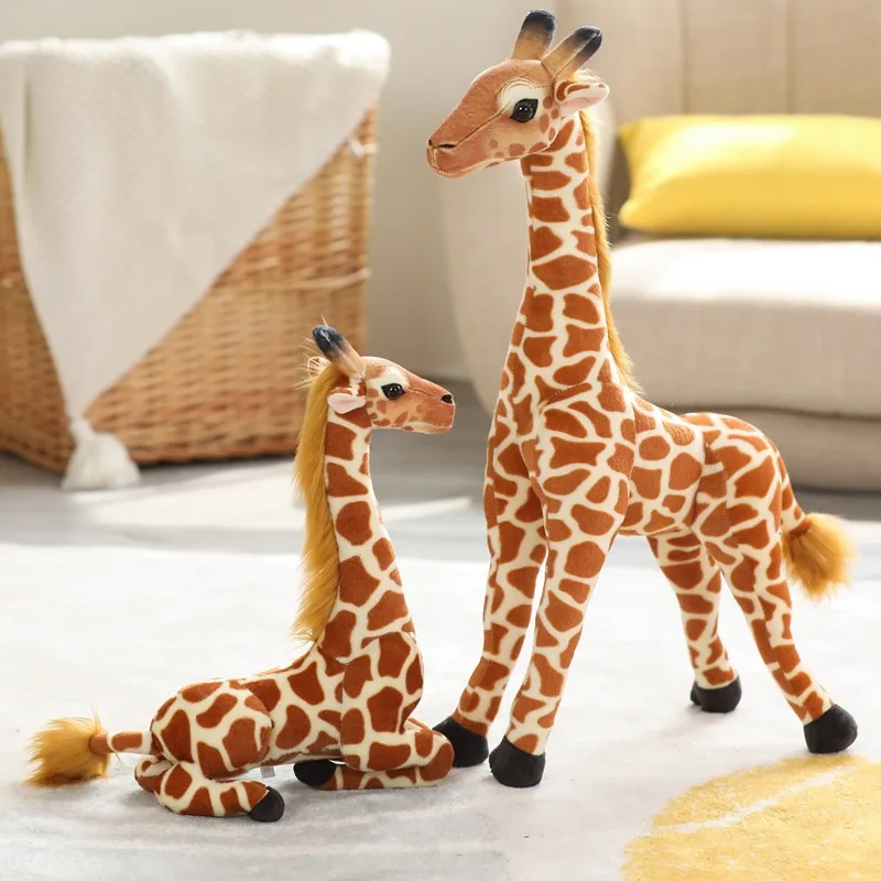 30/48/60cm Simulation Print Giraffe Plush Toys Lovely Standing Stuffed Animals Kids Soft Dolls Home Decor Children Birthday Gift
30/48/60cm Simulation Print Giraffe Plush Toys Lovely Standing Stuffed Animals Kids Soft Dolls Home Decor Children Birthday Gift