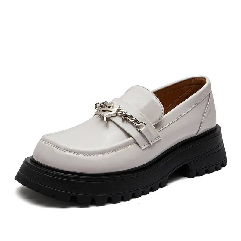 New Fashion Loafers Women Genuine Leather Autumn Japanese Style Girls Shoes Slip on Casual platform Shoes For Ladies Students
New Fashion Loafers Women Genuine Leather Autumn Japanese Style Girls Shoes Slip on Casual platform Shoes For Ladies Students