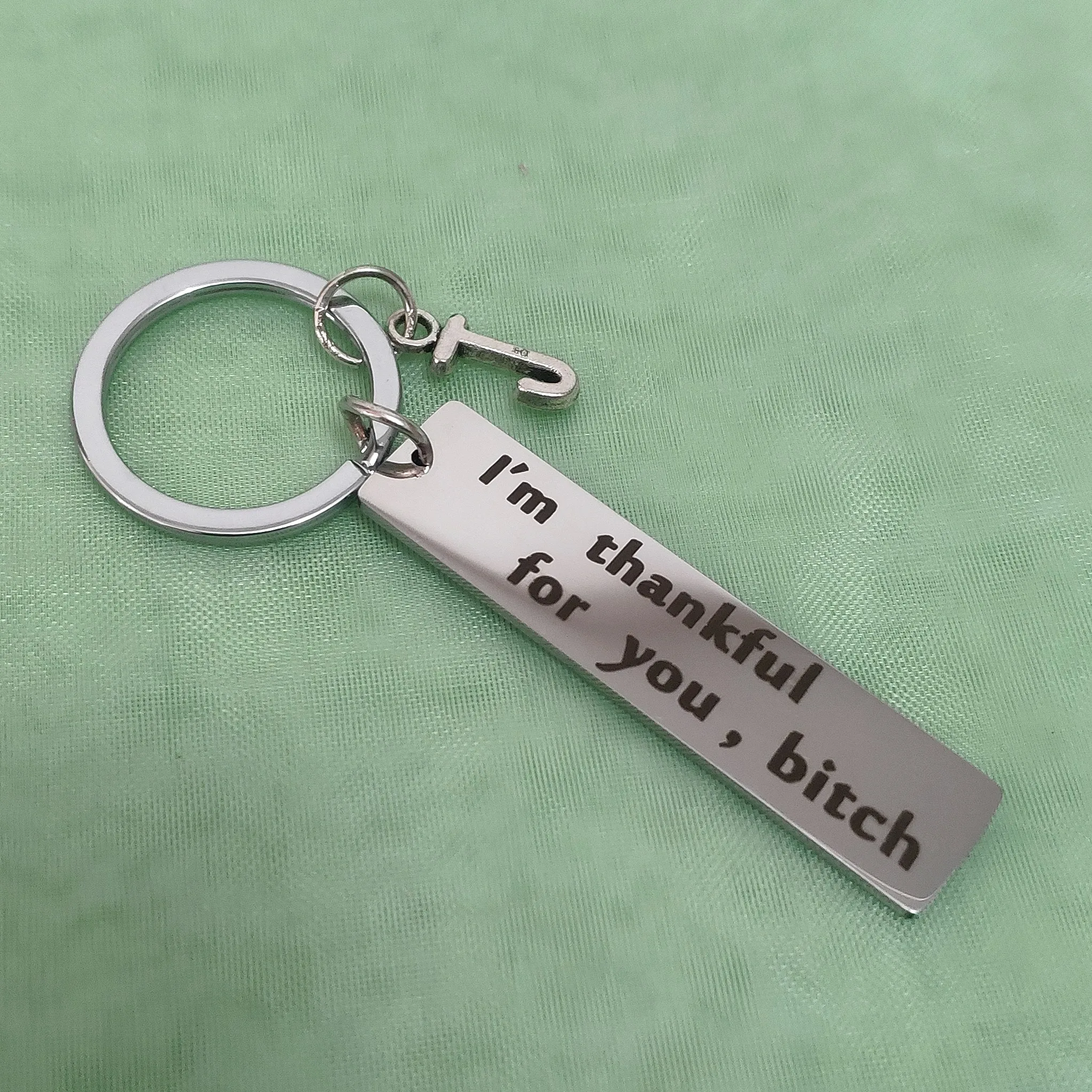 Lanyard for Keys Rectangle Pendant 26 Letters DIY Matching Ornaments Funny Couple Gift Personality Creative Keyring Best Friend
Lanyard for Keys Rectangle Pendant 26 Letters DIY Matching Ornaments Funny Couple Gift Personality Creative Keyring Best Friend