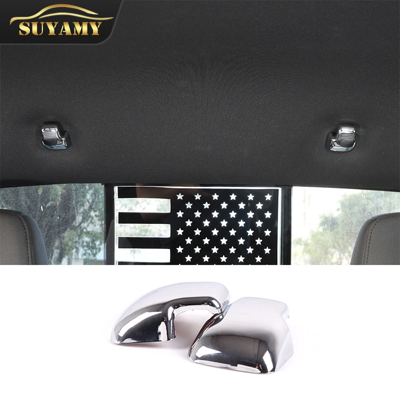 Roof Top Hooks Decoration Cover Trim Sticker For Toyota Tacoma 2016-2020 Car Styling Auto Accessories ABS Chrome 2Pcs
Roof Top Hooks Decoration Cover Trim Sticker For Toyota Tacoma 2016-2020 Car Styling Auto Accessories ABS Chrome 2Pcs