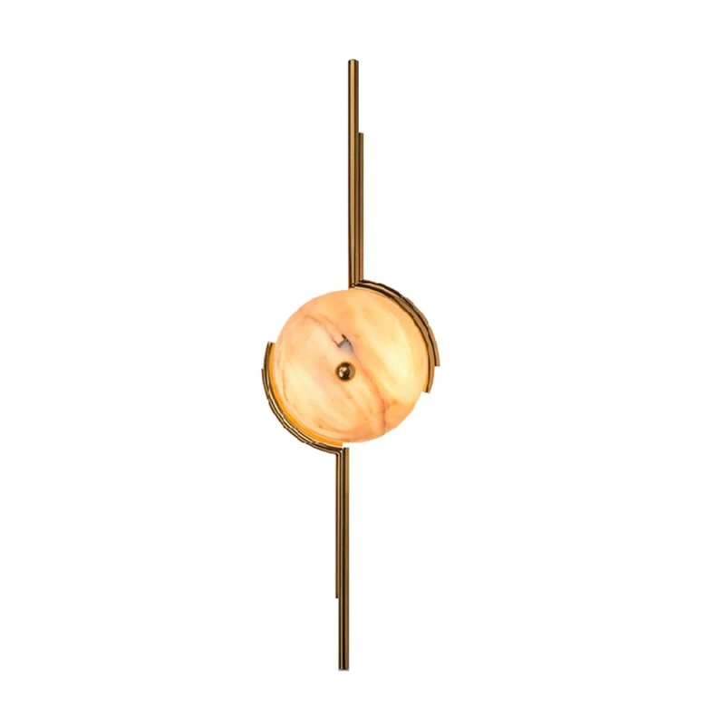 Postmodern light luxury style corridor entrance bedroom bathroom bedside lamp simple marble wall lamp
Postmodern light luxury style corridor entrance bedroom bathroom bedside lamp simple marble wall lamp