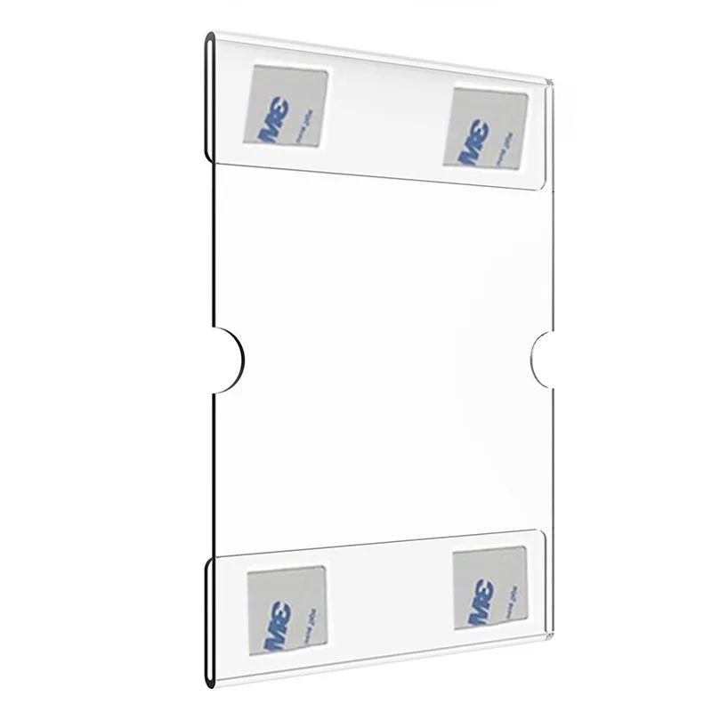 Wall Mounted Acrylic Sign Holder Bracket 4x6inch Wall Photo Frame Clear Price Tag For Office,For Office, Home, Store, Restaurant
Wall Mounted Acrylic Sign Holder Bracket 4x6inch Wall Photo Frame Clear Price Tag For Office,For Office, Home, Store, Restaurant