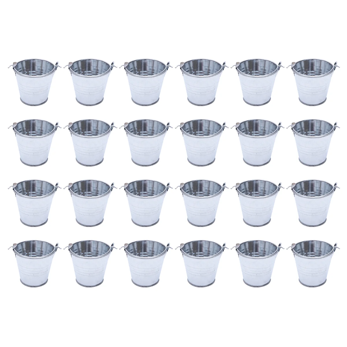 24pcs Tinplate Mini Metal Bucket Flower Pots Home Decoration Small Iron Balcony Planters Desktop Decor for Home
24pcs Tinplate Mini Metal Bucket Flower Pots Home Decoration Small Iron Balcony Planters Desktop Decor for Home