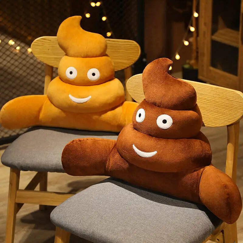 Creative poop plush cushion cushion office waist chair cushion soft funny to send girlfriends funny birthday gift 60x45cm
Creative poop plush cushion cushion office waist chair cushion soft funny to send girlfriends funny birthday gift 60x45cm