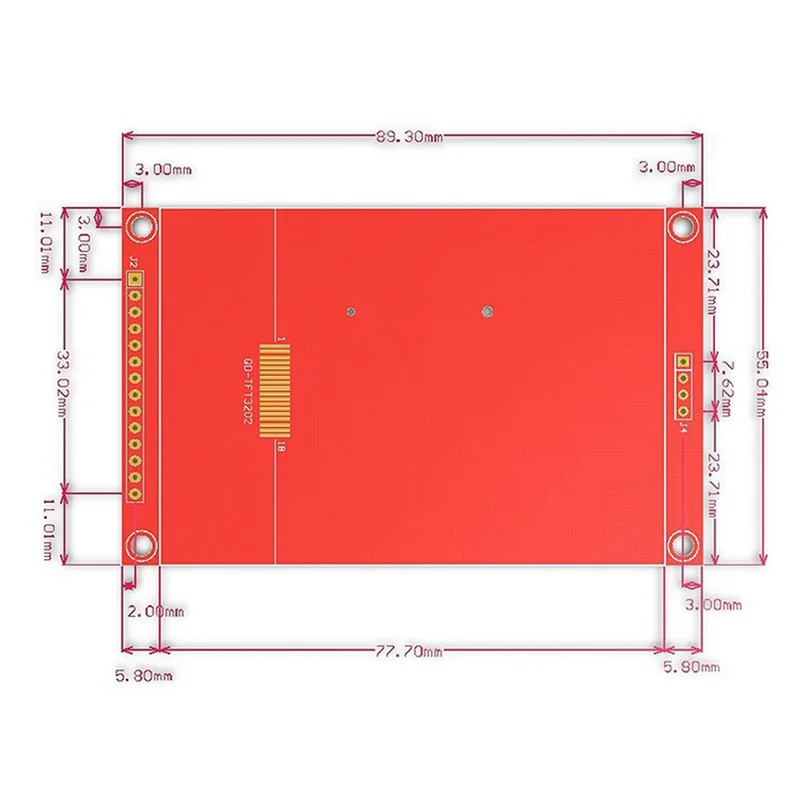 3.2 Inch SPI LCD Module RGB 65K Color 240X320 TFT Module ILI9341 Occupies At Least 4 IO 3.3V(with Touch MSP3218)
3.2 Inch SPI LCD Module RGB 65K Color 240X320 TFT Module ILI9341 Occupies At Least 4 IO 3.3V(with Touch MSP3218)