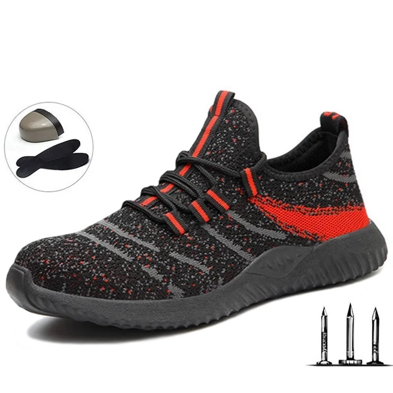 Steel Toe Safety Work Shoes Men Women Puncture-proof Boots Indestructible Shoes Lightweight Breathable Sneakers Women Size 35-48
Steel Toe Safety Work Shoes Men Women Puncture-proof Boots Indestructible Shoes Lightweight Breathable Sneakers Women Size 35-48